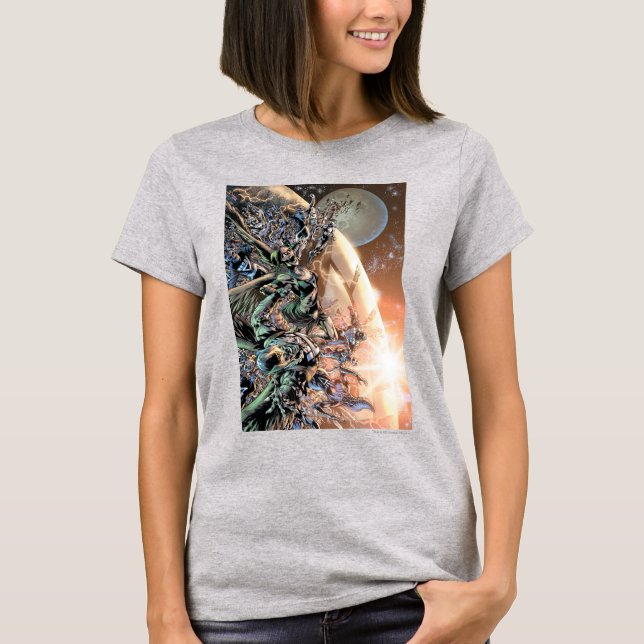 Blackest Night Group och Måne Tee Shirt (Framsida)