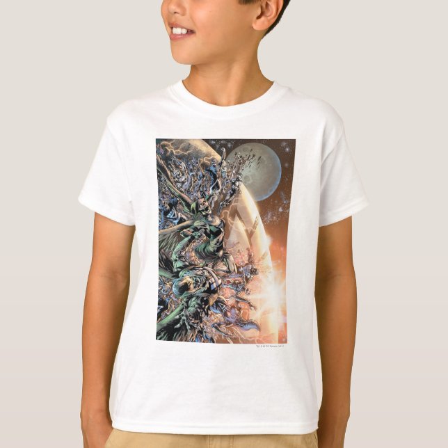 Blackest Night Group och Måne Tee Shirt (Framsida)