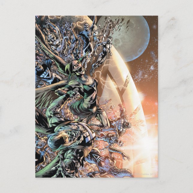 Blackest Night Group och Måne Vykort (Framsida)