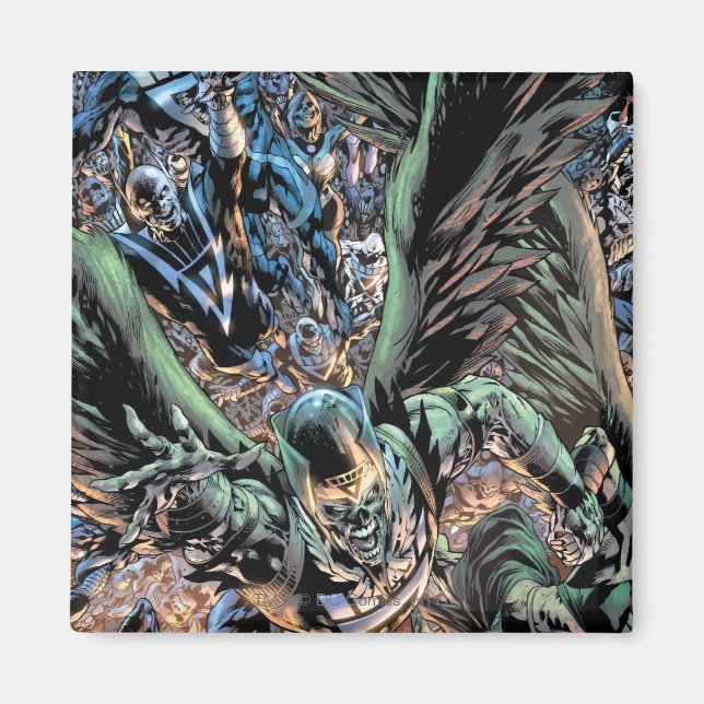 Blackest Night Group Painting - Färg Magnet (Framsidan)