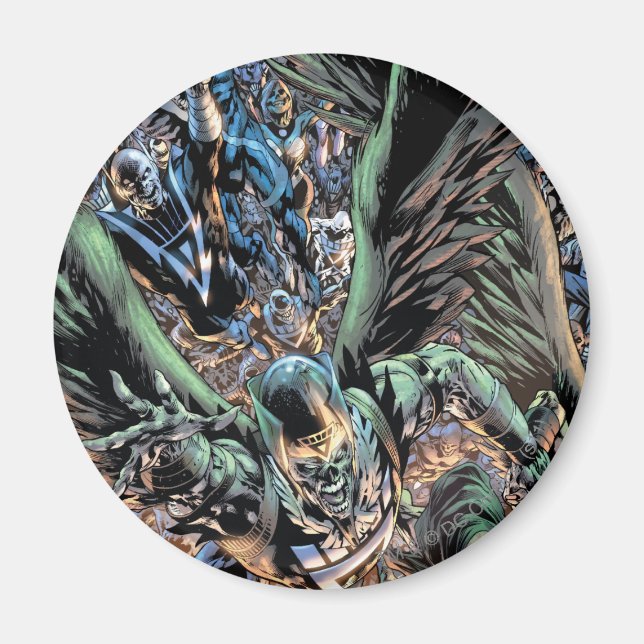 Blackest Night Group Painting - Färg Magnet (Framsidan)