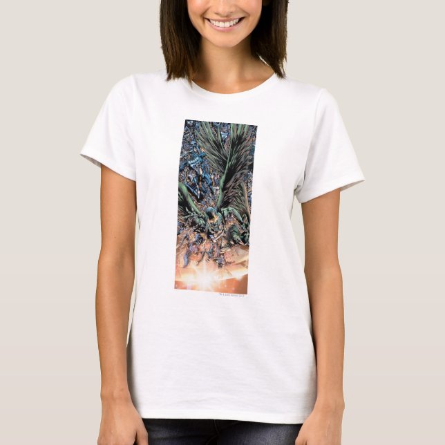 Blackest Night Group Painting - Färg T-shirt (Framsida)