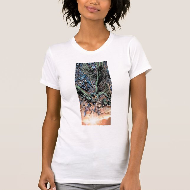 Blackest Night Group Painting - Färg T-shirt (Framsida)