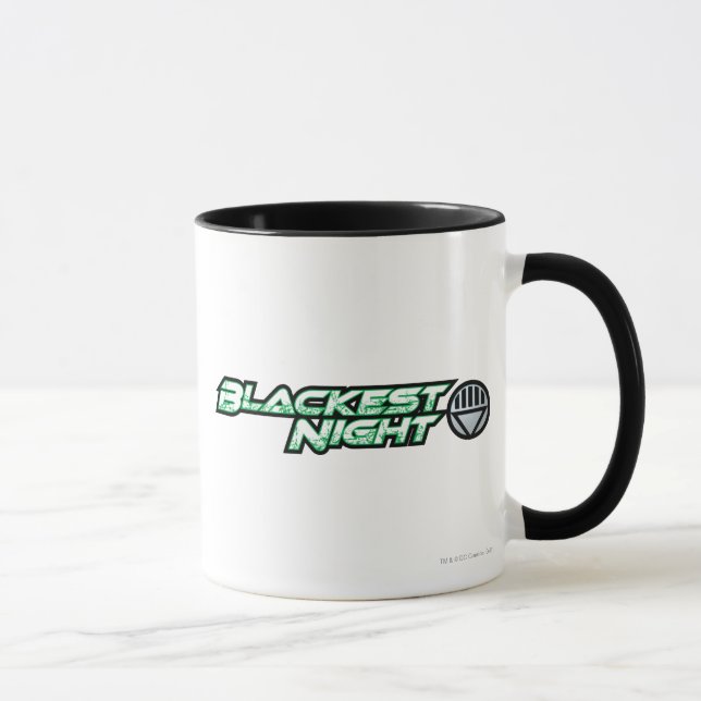 Blackest Night Logotyp 2 Mugg (Höger)
