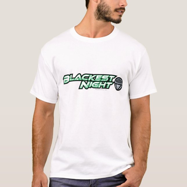 Blackest Night Logotyp 2 Tee (Framsida)
