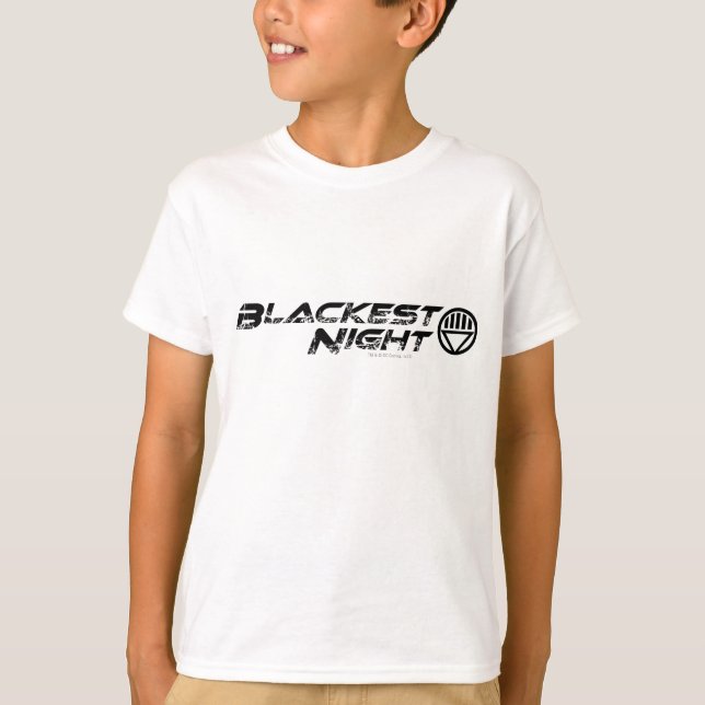 Blackest Night Logotyp Tee (Framsida)
