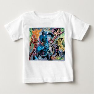 Blackest Night Tecknad Panel - Färg Tee Shirt