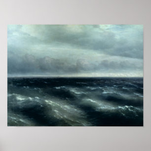 Blacket Sea, 1881 Poster