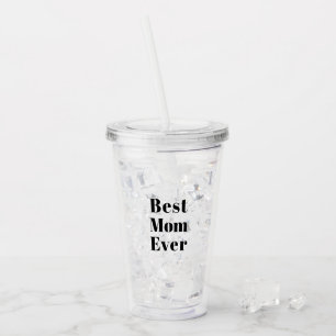 Bläckfärdigt Mamma, Mors dag, svart brev i Mor Take Away Mugg