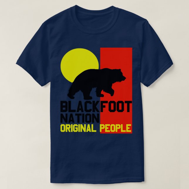 BLACKFEET NATION 1 T SHIRT (Design framsida)