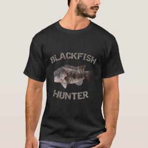 Blackfish Hunter Blackfish Tautog T Shirt