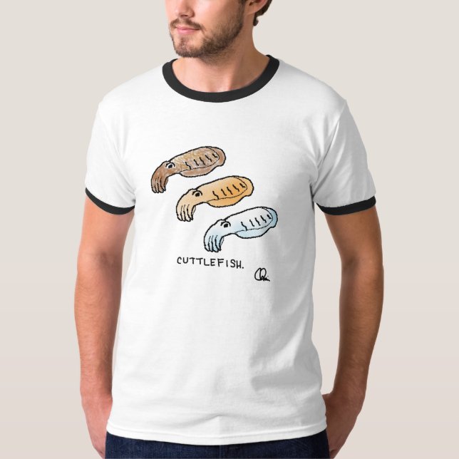 Bläckfisk 3 t shirt (Framsida)
