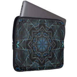 Bläckfisk åldras (blåkaleidoskop) stil laptop fodral