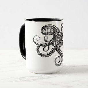 Bläckfisk - den intelligent cephlopoden mugg