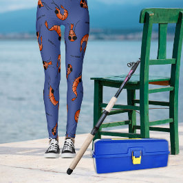Bläckfisk från havsräka leggings