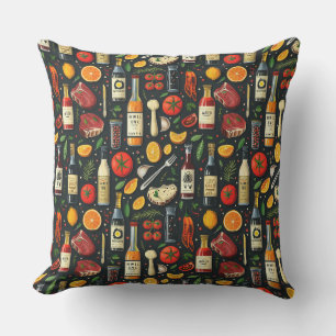 Bläckfisk, grillkuterier, griffar, giga kudde