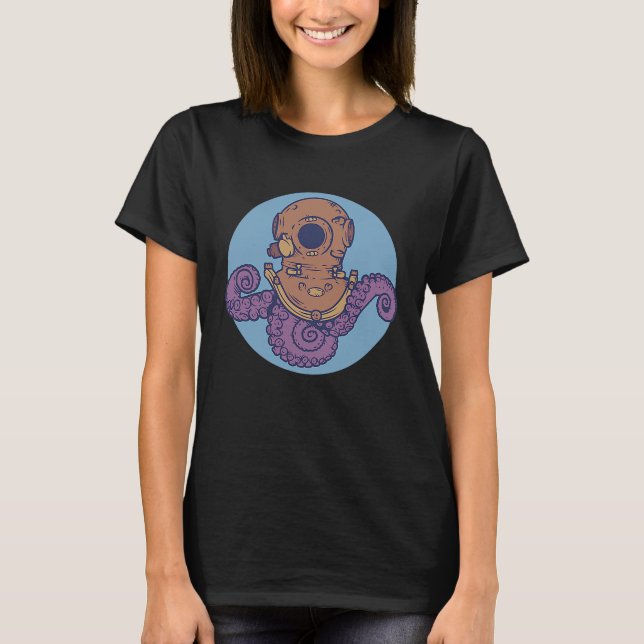 Bläckfisk Halloween-kostym T Shirt (Framsida)