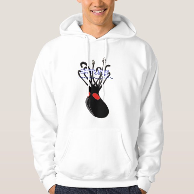 Bläckfisk Hoodie (Framsida)