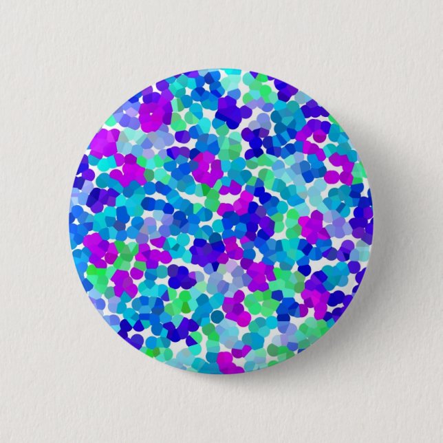 Bläckfisk i mönster knapp (Framsida)