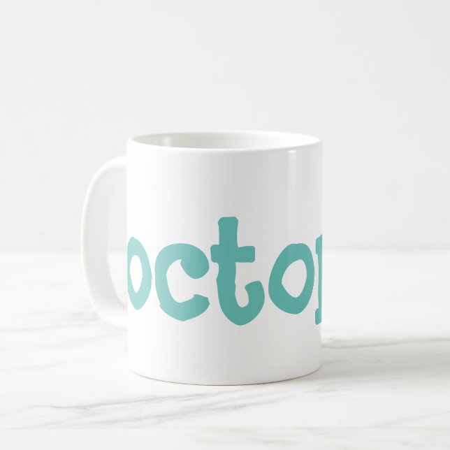 bläckfisk kaffemugg (Framsida vänster)