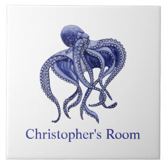 Bläckfisk kakelplatta