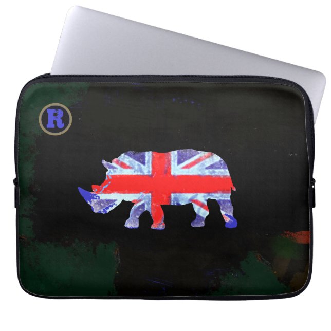 Bläckfisk Laptop Sleeve (Framsidan)