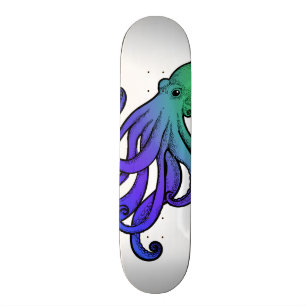 Bläckfisk Mini Skateboard Bräda 18,5 Cm