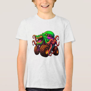 Bläckfisk Monster Truck T Shirt