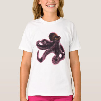 Bläckfisk på björn t shirt