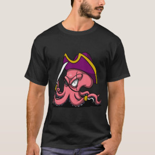 Bläckfisk Pirat T Shirt