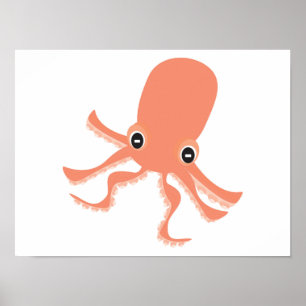 Bläckfisk Poster