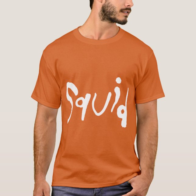 Bläckfisk present t shirt (Framsida)