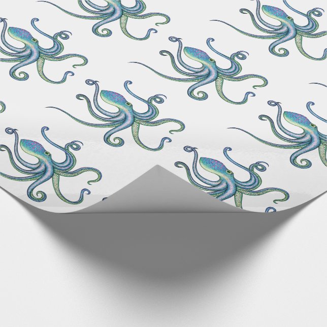 Bläckfisk Presentpapper (Hörn)