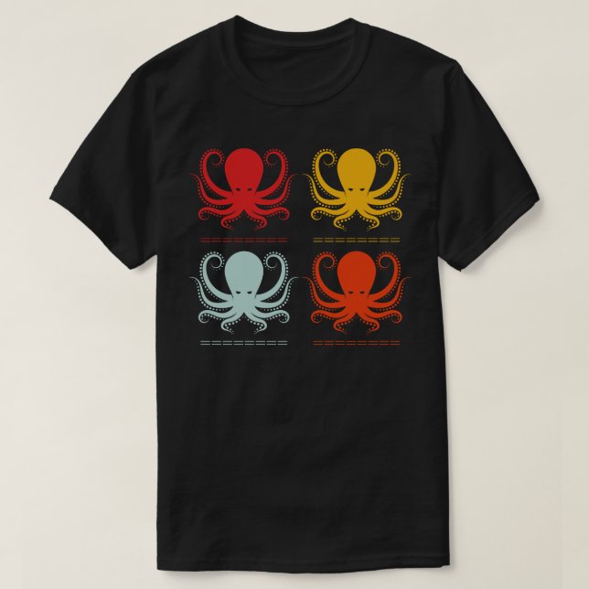 Bläckfisk T Shirt (Design framsida)