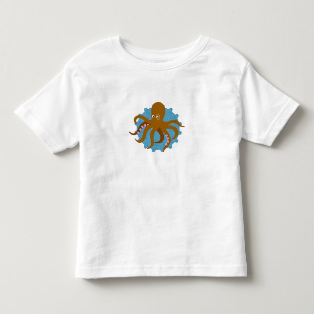 Bläckfisk T Shirt (Framsida)