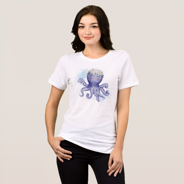 Bläckfisk t-shirt (Framsida Full)