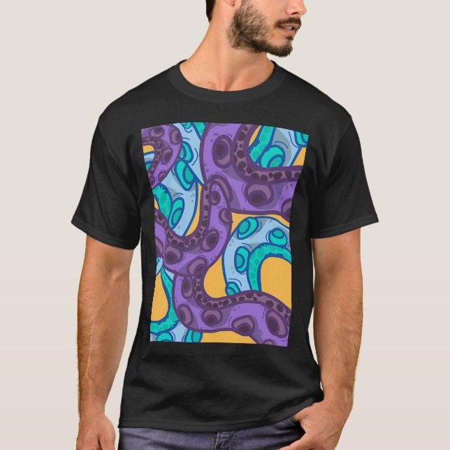 Bläckfisk T Shirt (Framsida)