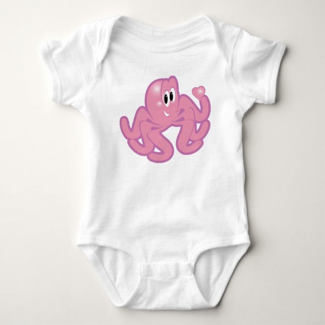 Bläckfisk Tee (Framsida)