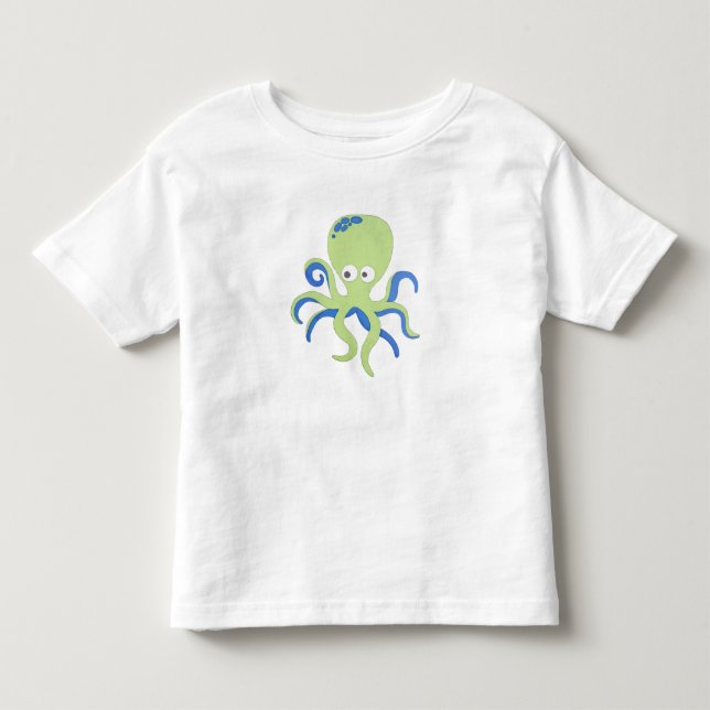 Bläckfisk Tee Shirt (Framsida)