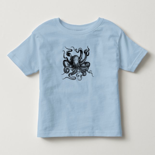Bläckfisk Tee Shirt (Framsida)