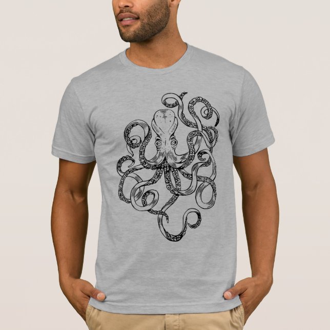 Bläckfisk Tee Shirt (Framsida)