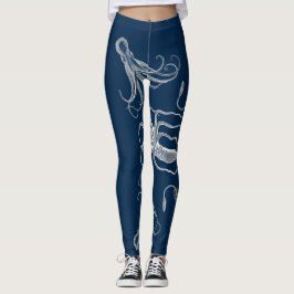 Bläckfiskdansdamasker Leggings