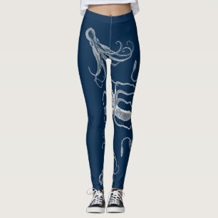 Bläckfiskdansdamasker Leggings