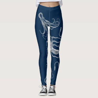 Bläckfiskdansdamasker Leggings