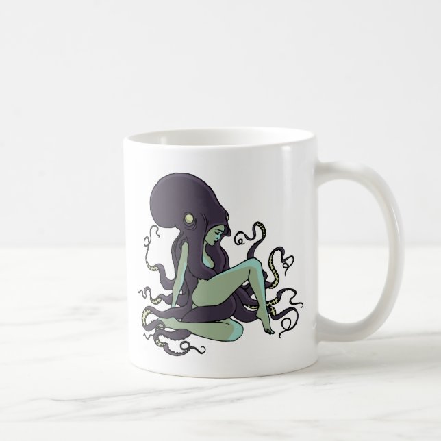 Bläckfiskdrottning Kaffemugg (Höger)