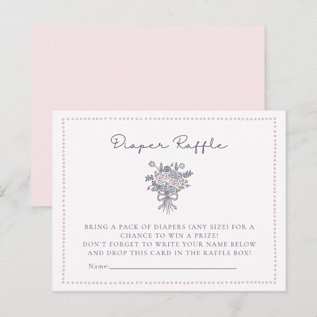 Bläckfiskekort i hand plockade, prickat på ram inbjudningar (Fram/baksida)