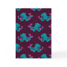 Bläckfisken och hjärtana på Alla hjärtans dag