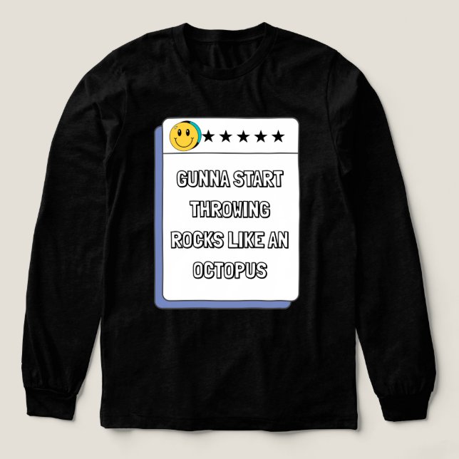 Bläckfisken Stenar T Shirt (Design framsida)