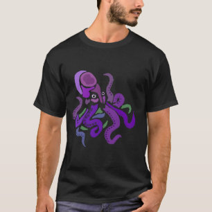 Bläckfiskkonstskjorta Tee Shirt