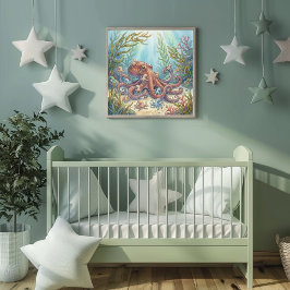Bläckfiskmamman och Babblarnas Dagis Poster
